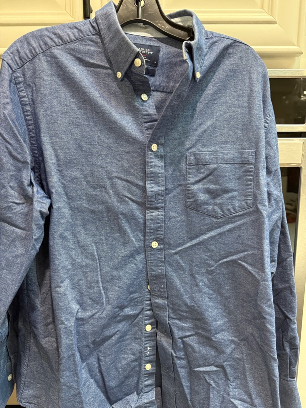 Charles Tyrwhitt Blue Button-Down Dress Shirt